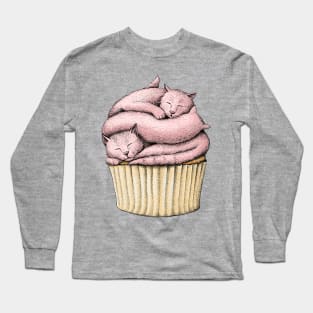 Cat Cake Long Sleeve T-Shirt